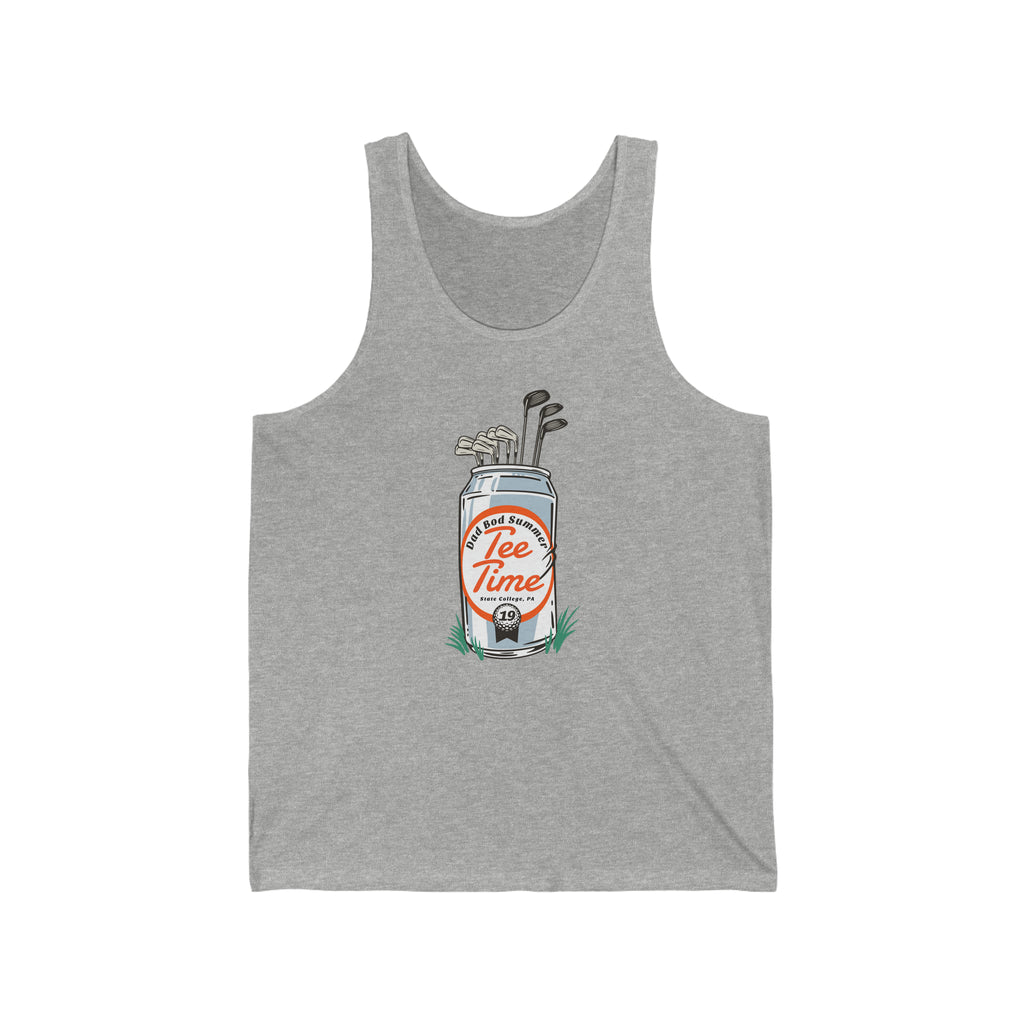 Tee Time, State College Penn State Tank Top - Dad Bod Summer