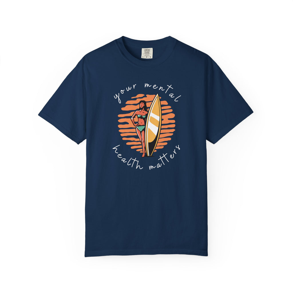 Your Mental Health Matters Shirt, Surfing Theme | Mental Health Shirts