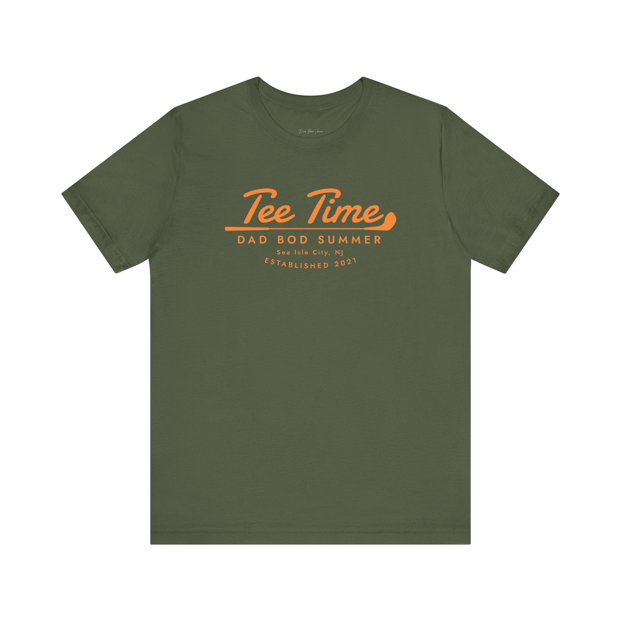 "Sea Isle City Golf Tee Time" - Golf T Shirts