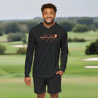 "Dad Bod Summer, Golf Tee Time" - Golf Performance Hoodie