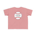 "My Uncle Peaked in Little League" - Toddler Baseball Shirt