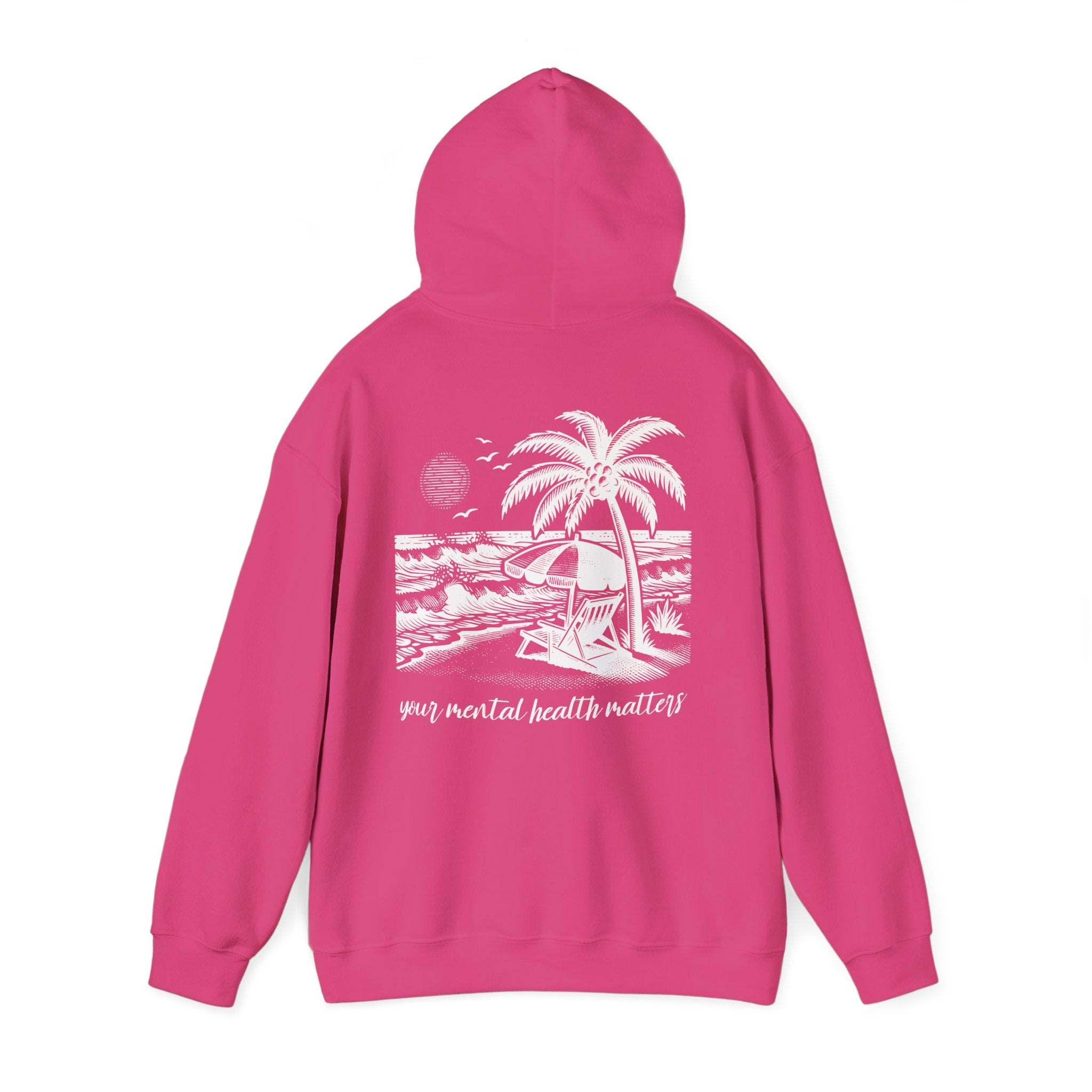 Mental Health Beach Day | Mental Health Hoodies