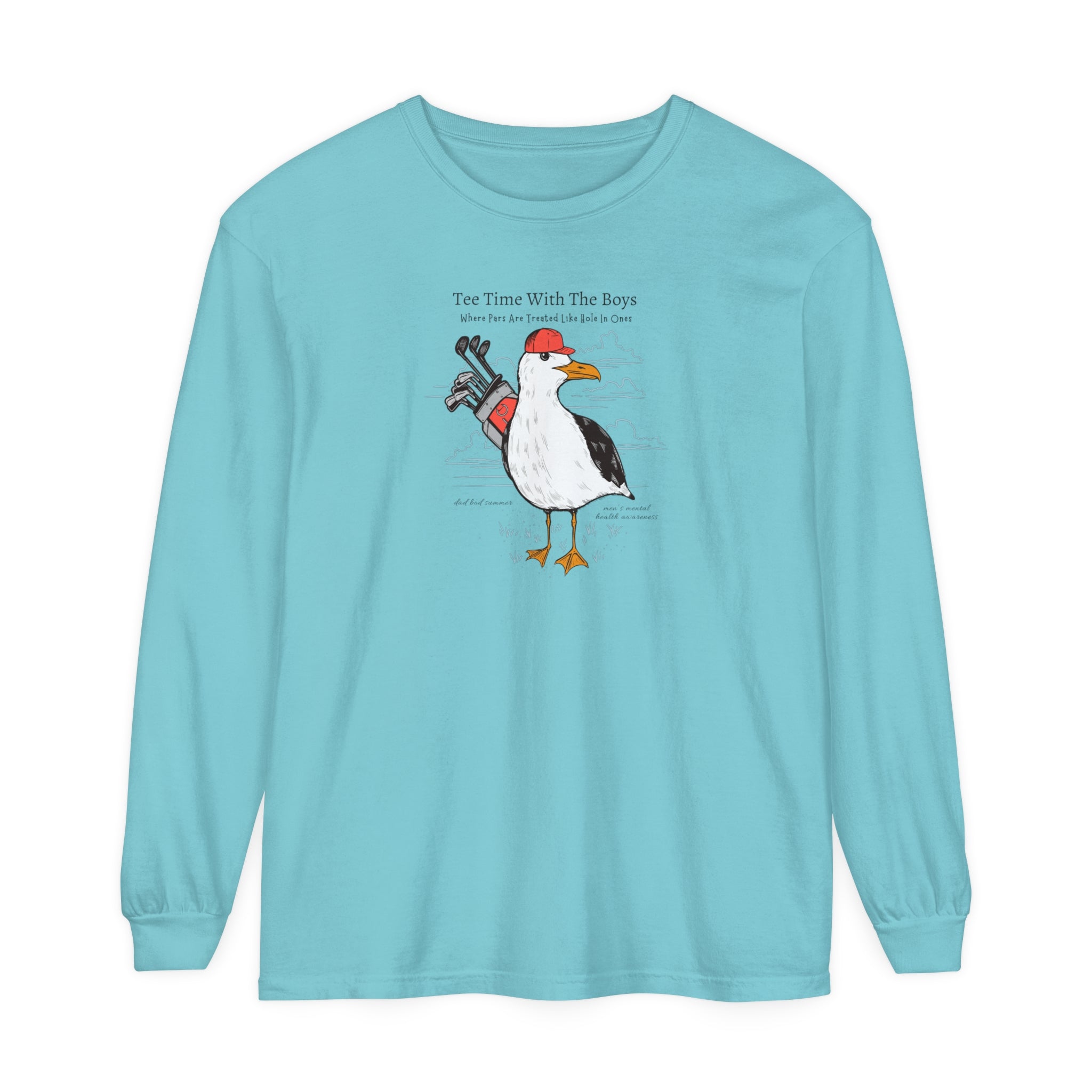 "Tee Time With The Boys" - Long Sleeve Golf Shirt