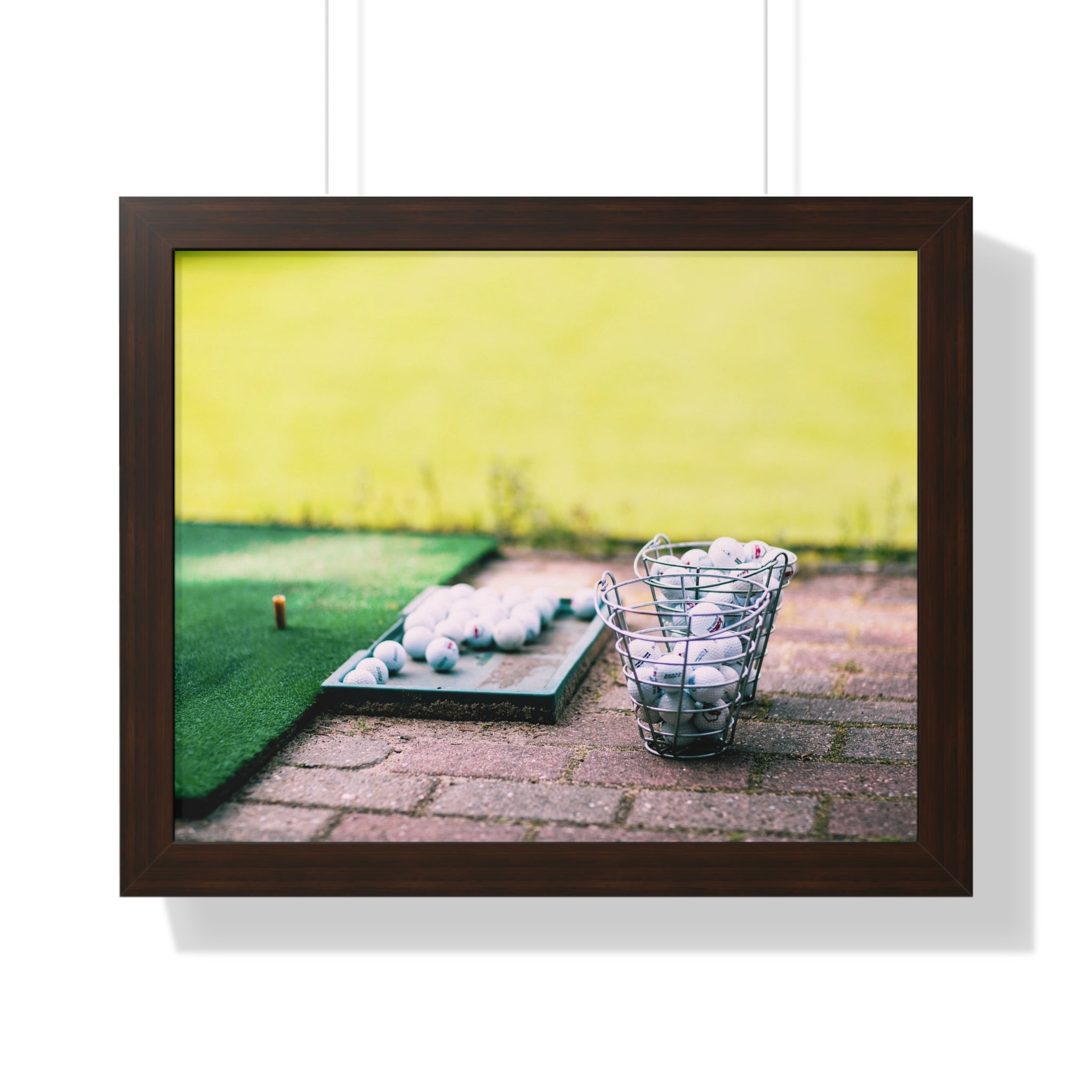 "A Day At The Driving Range" - Golf Wall Art