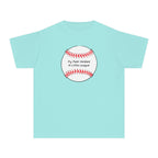 "My Mom Peaked in Little League" - Kids Baseball Shirts