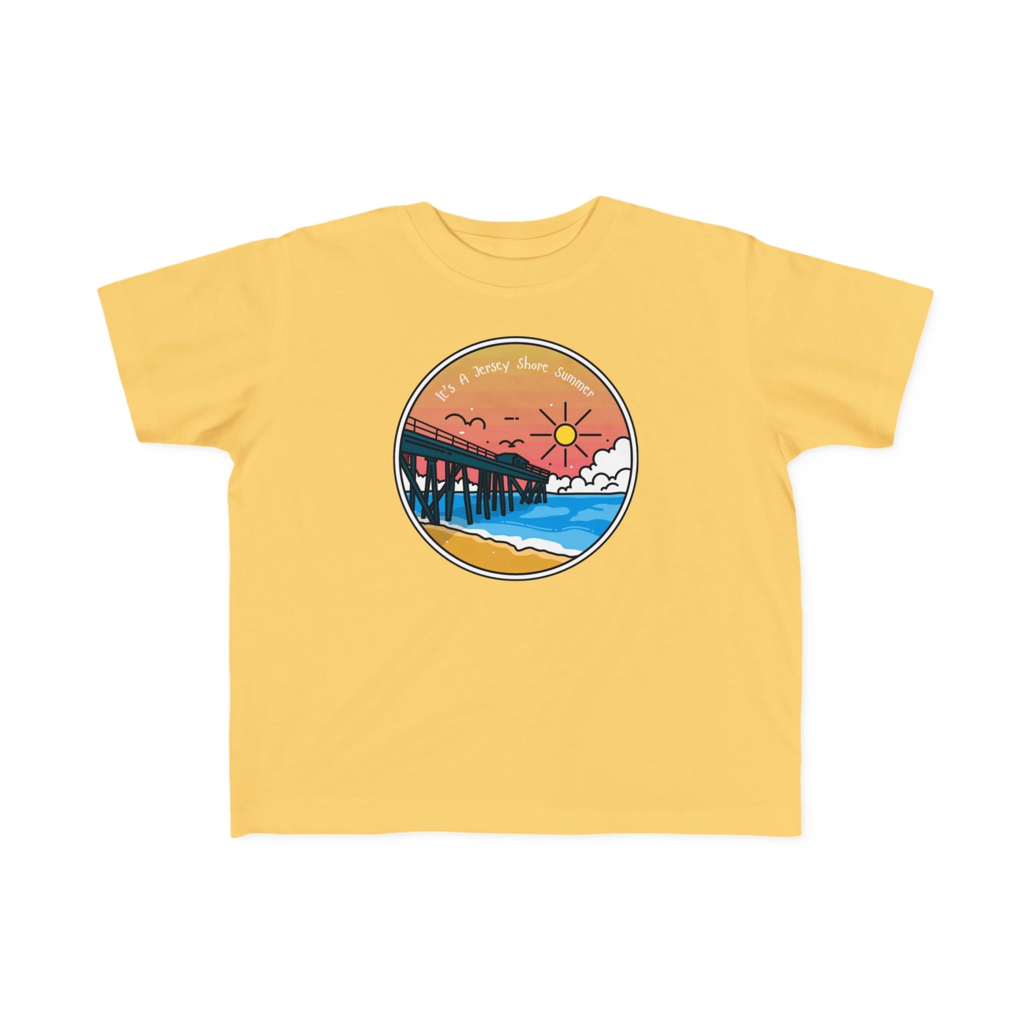 "It's A Jersey Shore Summer" - Toddler Beach Shirts