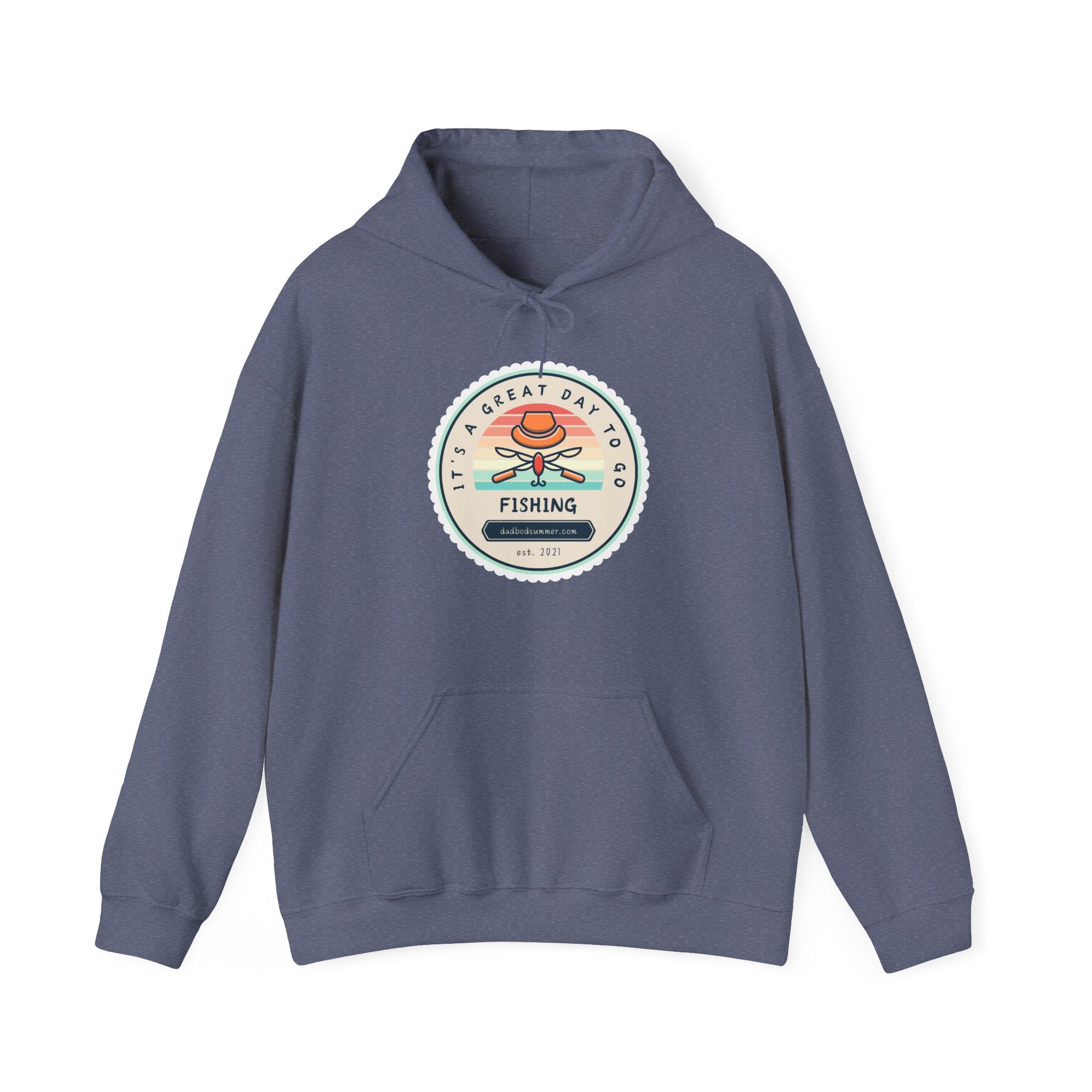 "It's A Great Day To Go Fishing" - Fishing Hoodie