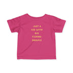 Just A Kid With Fishing Dreams | Baby Fishing Shirts