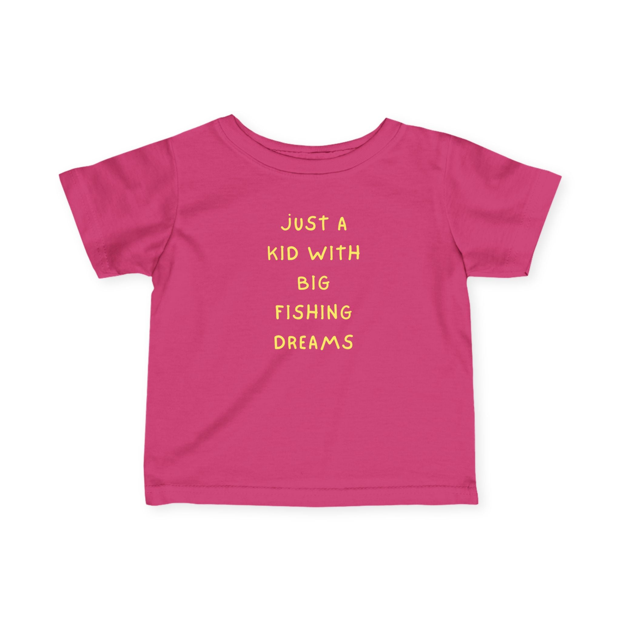 Just A Kid With Fishing Dreams | Baby Fishing Shirts