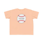 "My Uncle Peaked in Little League" - Toddler Baseball Shirt