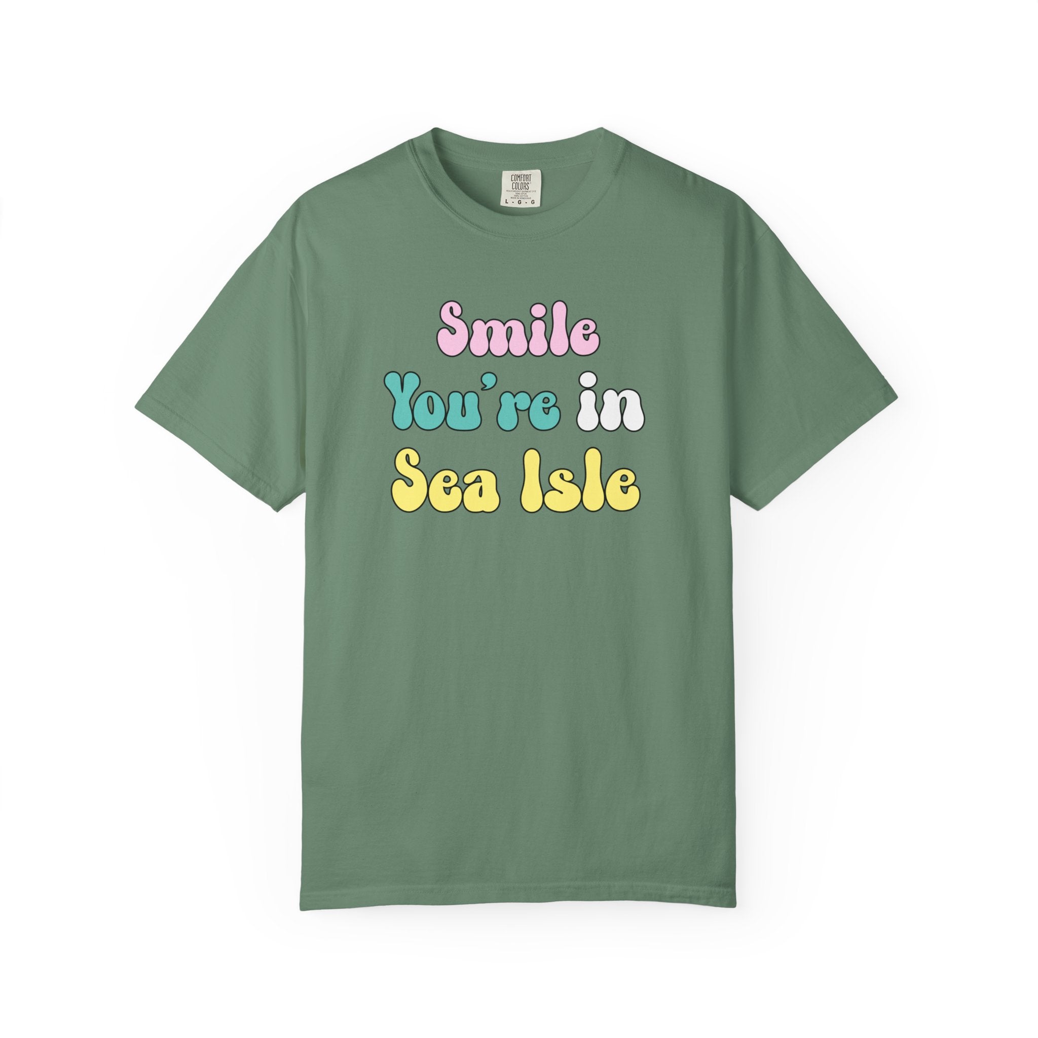 "Smile You're In Sea Isle" - Ladies T Shirts