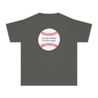 "My Mom Peaked in Little League" - Kids Baseball Shirts