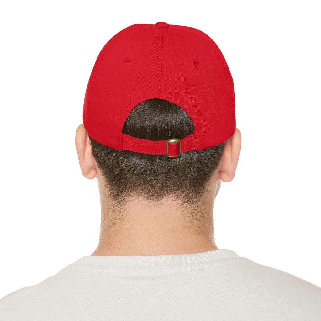 Dad Bod Summer Hat with Leather Patch - Dad Bod Summer