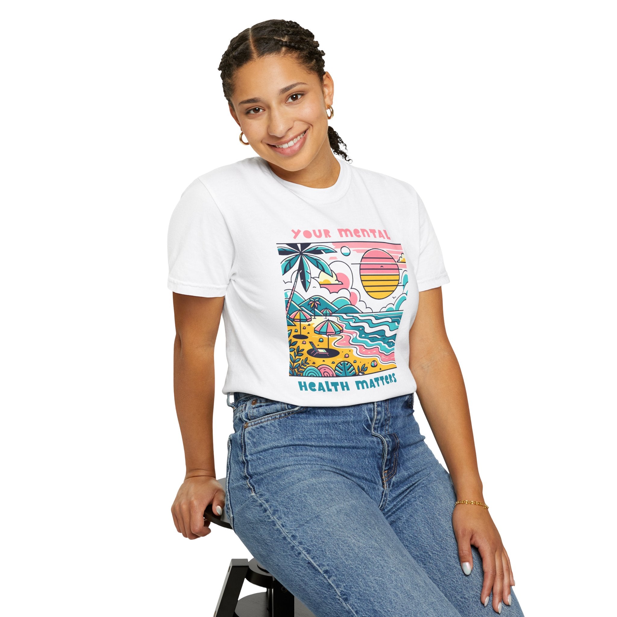 Your Mental Health Matters, Beach Theme | Mental Health Shirts