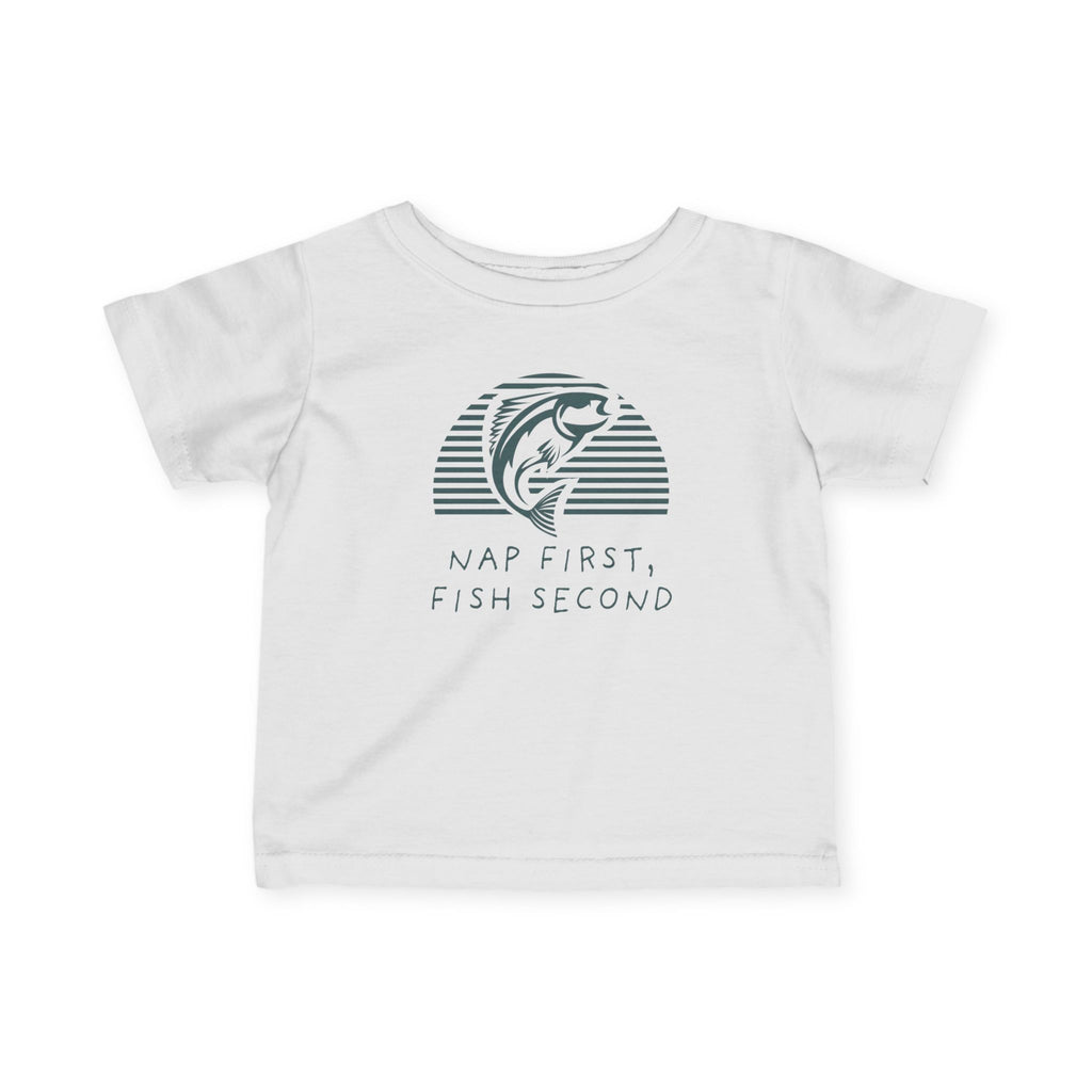 Nap First, Fish Second | Baby Fishing Shirts