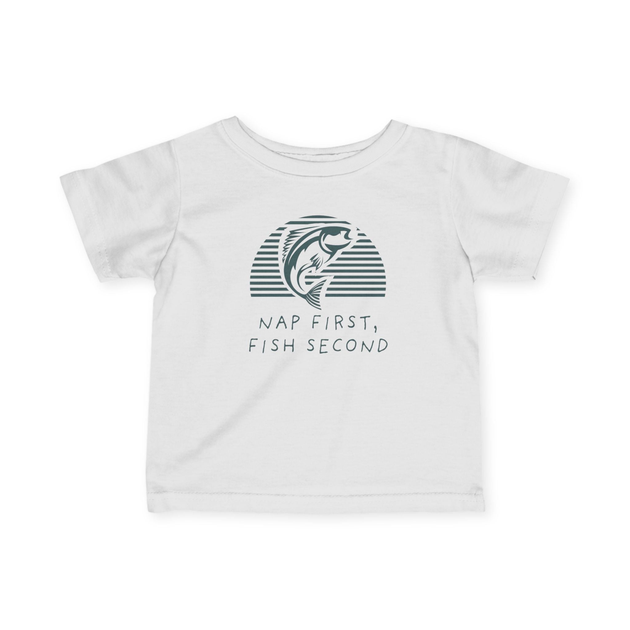 Nap First, Fish Second | Baby Fishing Shirts