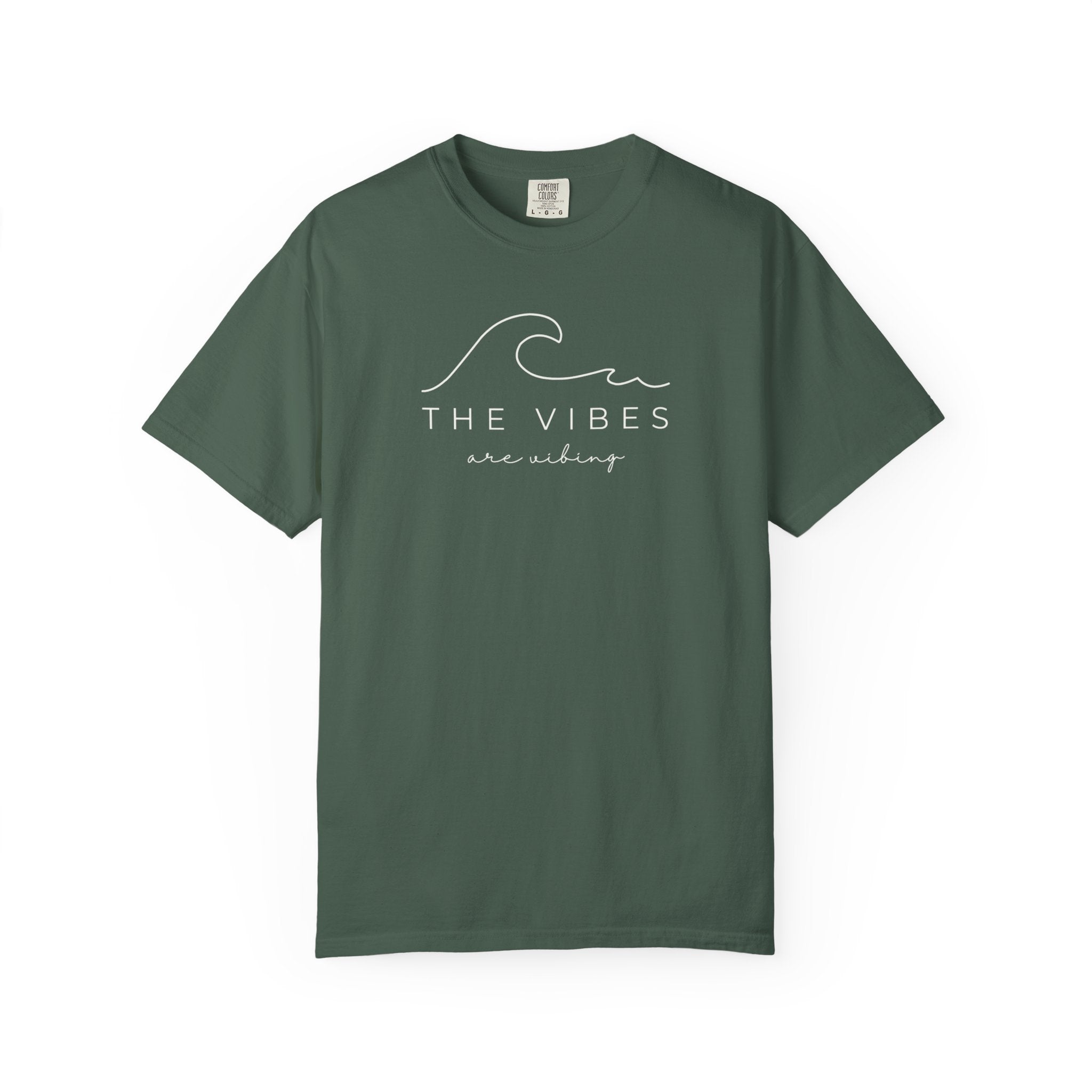 "The Vibes Are Vibing, Ocean Waves" | Beach T Shirts