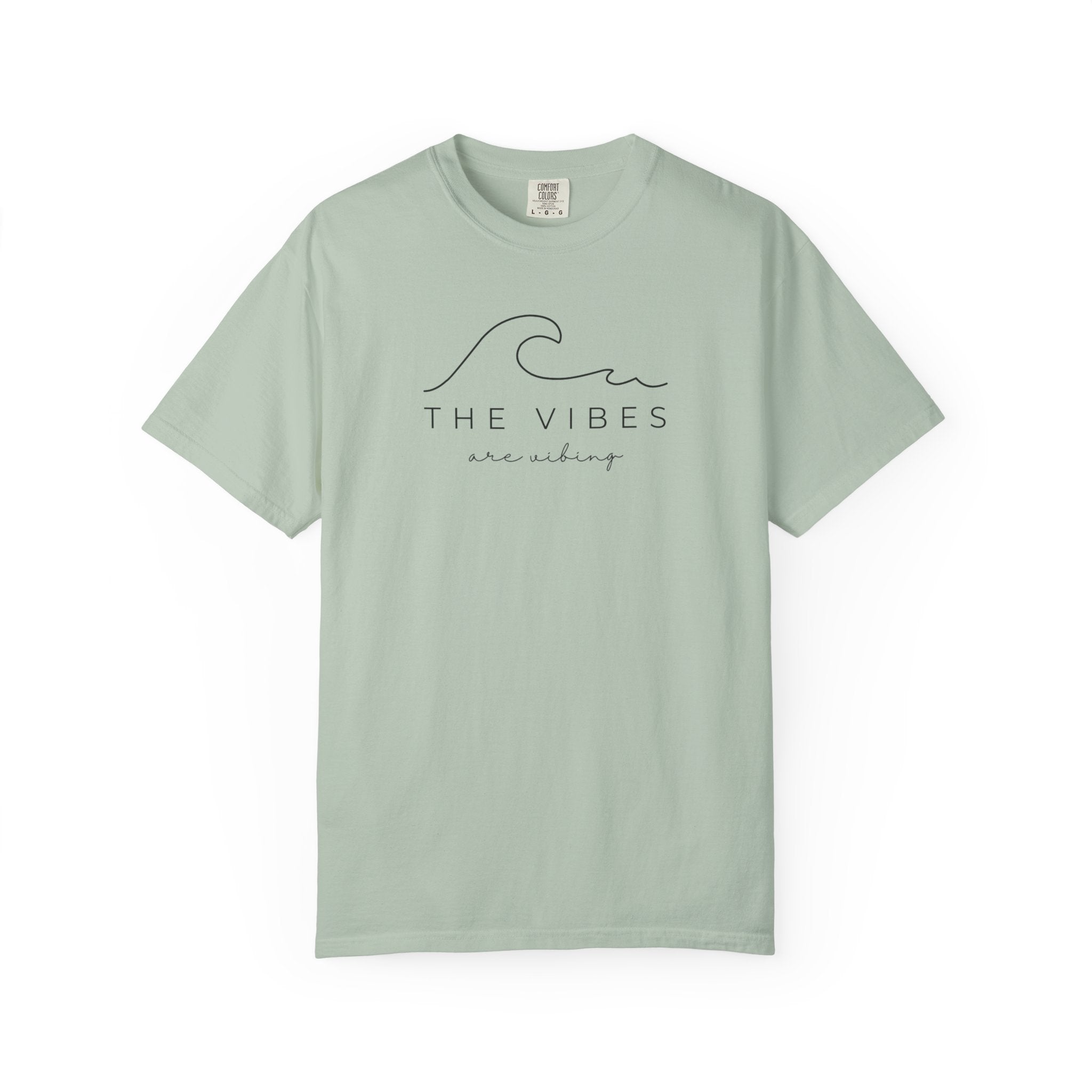 "The Vibes Are Vibing, Ocean Waves" | Beach T Shirts