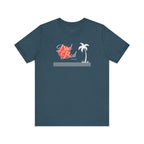 Dad Bod Summer Beach Tee - Palm Tree Shirt
