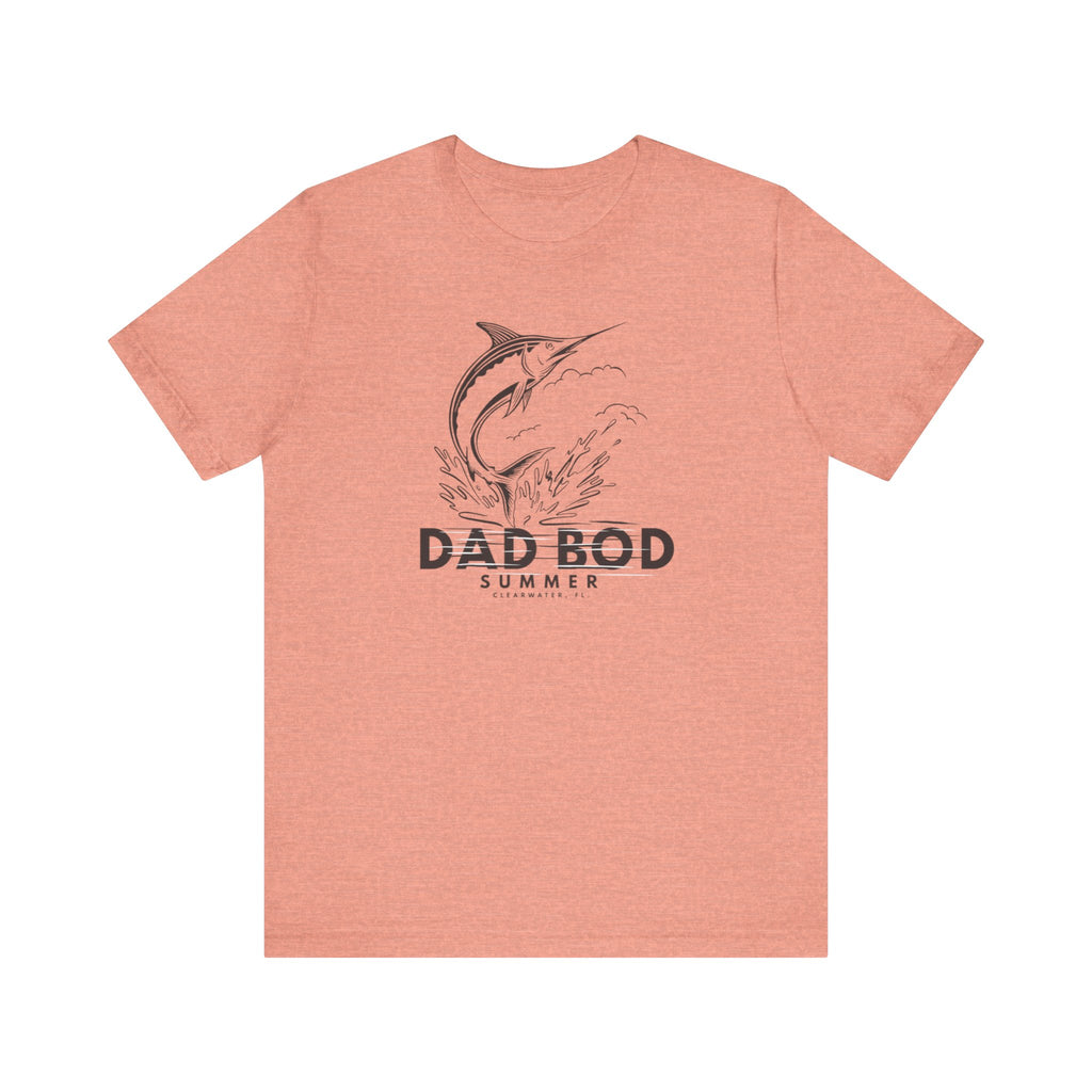 Clearwater, Florida Fishing Shirt - Dad Bod Summer