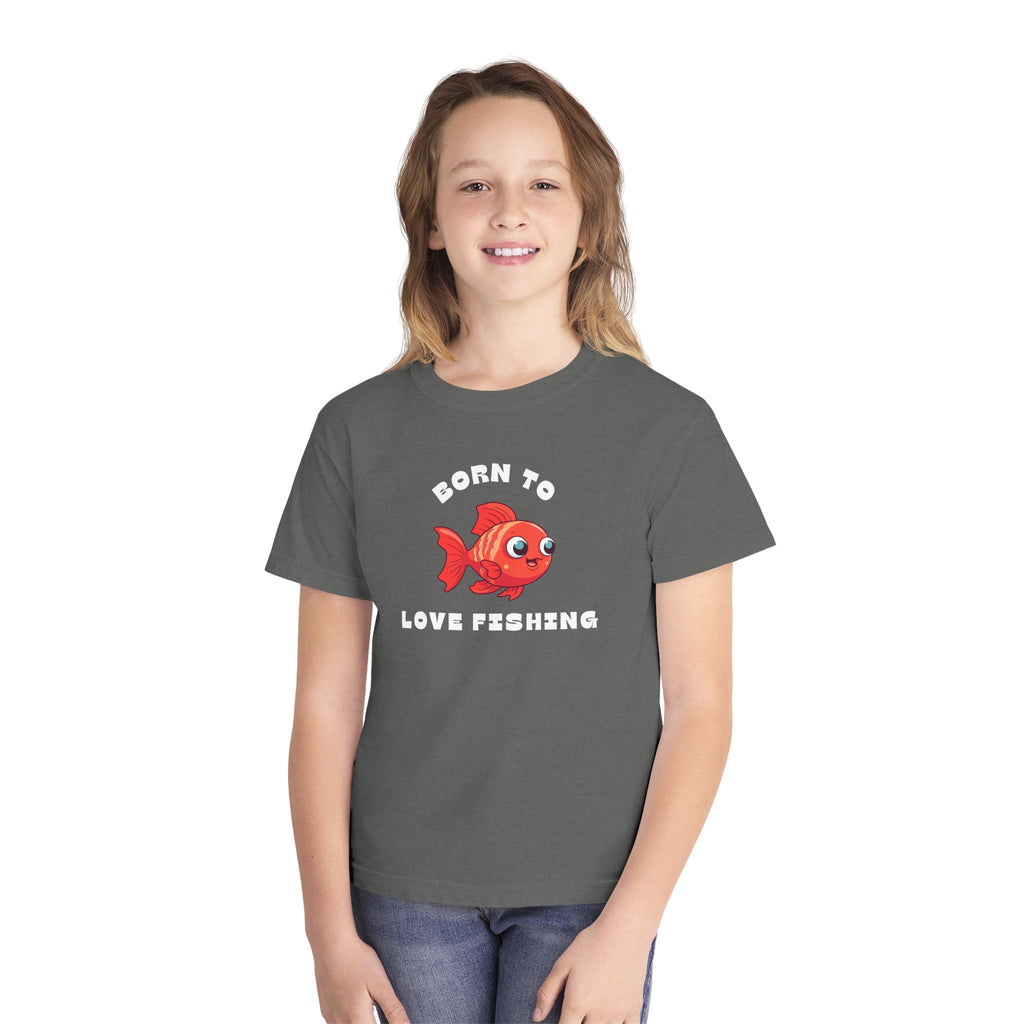 Born To Love Fishing | Toddler Fishing Shirt