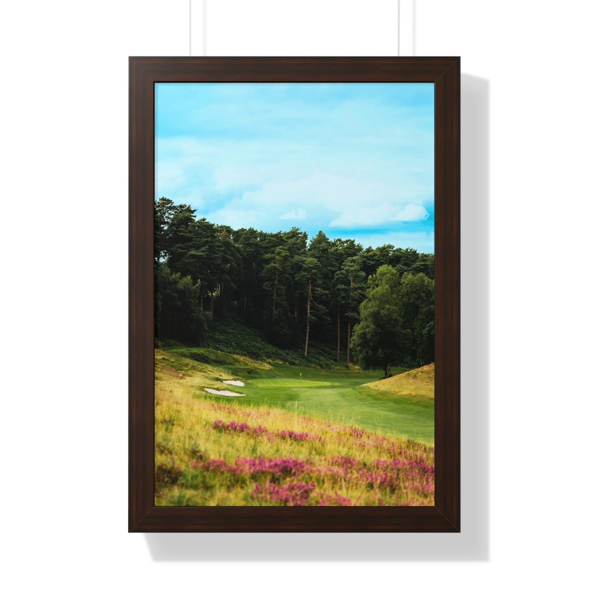 "Scenic Golf Course" - Golf Wall Art