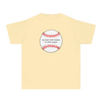 "My Mom Mom Peaked in Little League" - Kids Baseball Shirts