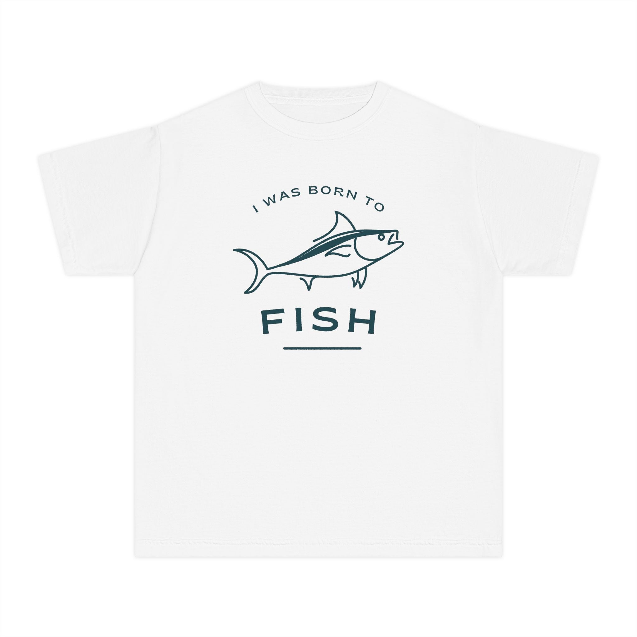 I Was Born To Fish | Kids Fishing Shirt
