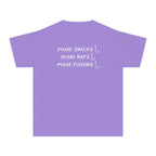 More Snacks, More Naps, More Fishing | Kids Fishing Shirt