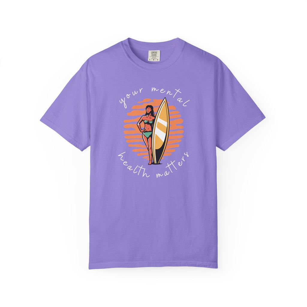 Your Mental Health Matters Shirt, Surfing Theme | Mental Health Shirts
