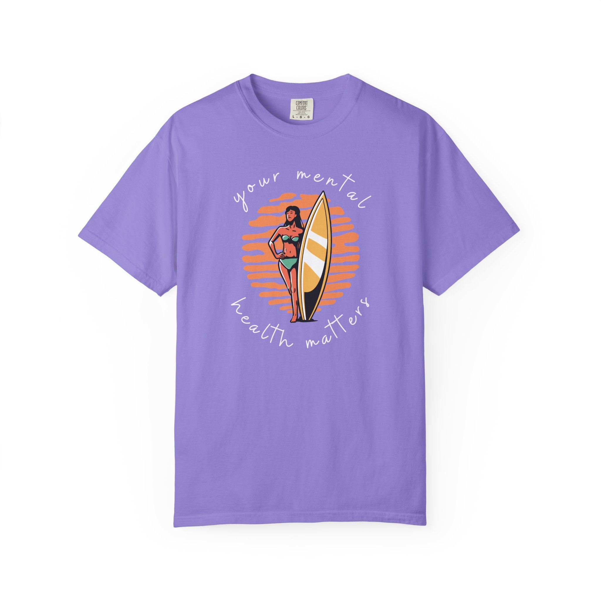 Your Mental Health Matters Shirt, Surfing Theme | Mental Health Shirts