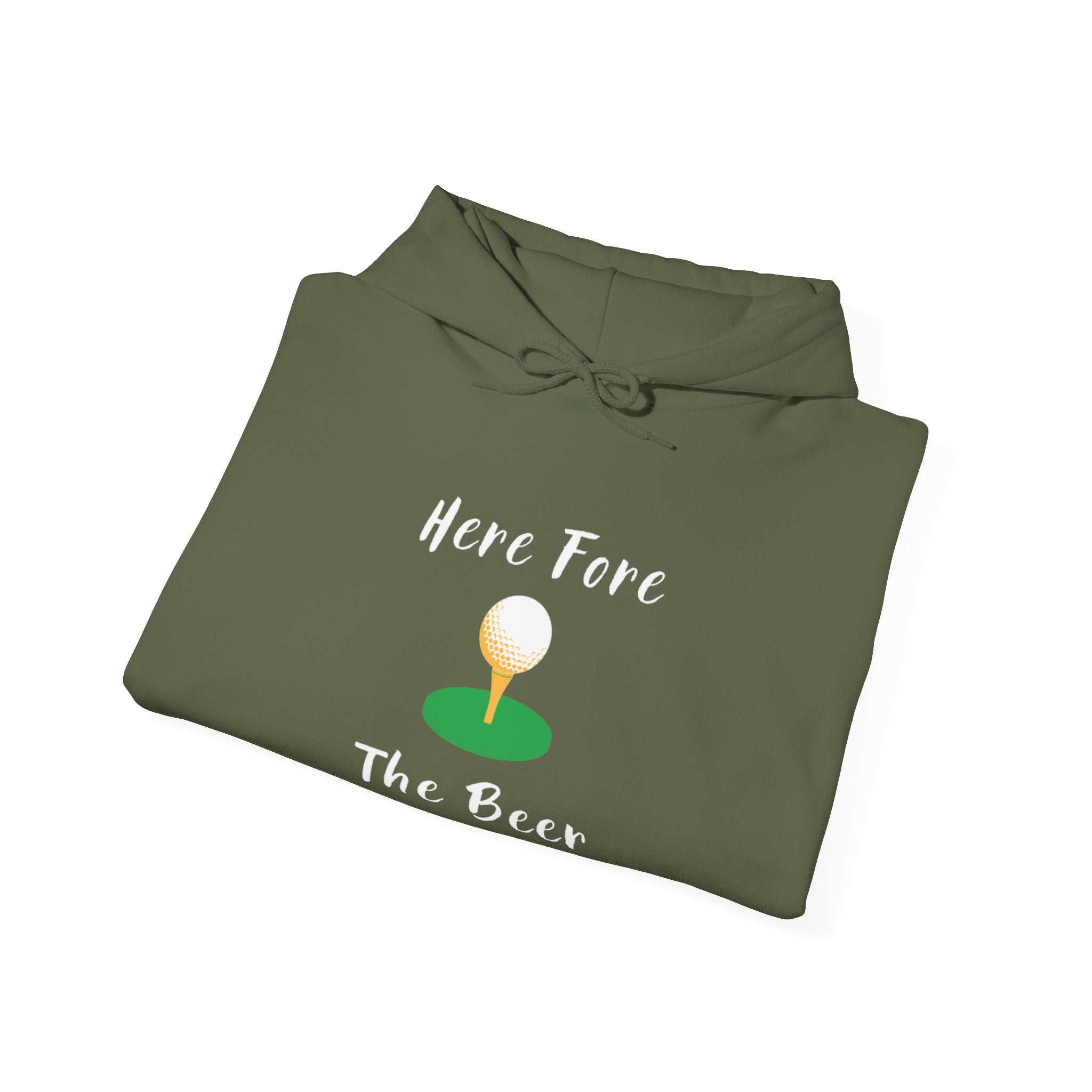 "Here Fore The Beer" - Golf Hoodie