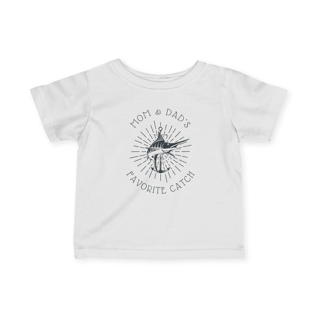 Mom and Dad's Favorite Catch | Baby Fishing Shirts