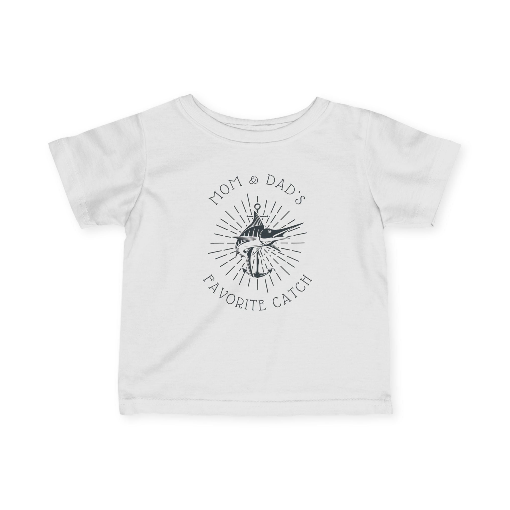 Mom and Dad's Favorite Catch | Baby Fishing Shirts