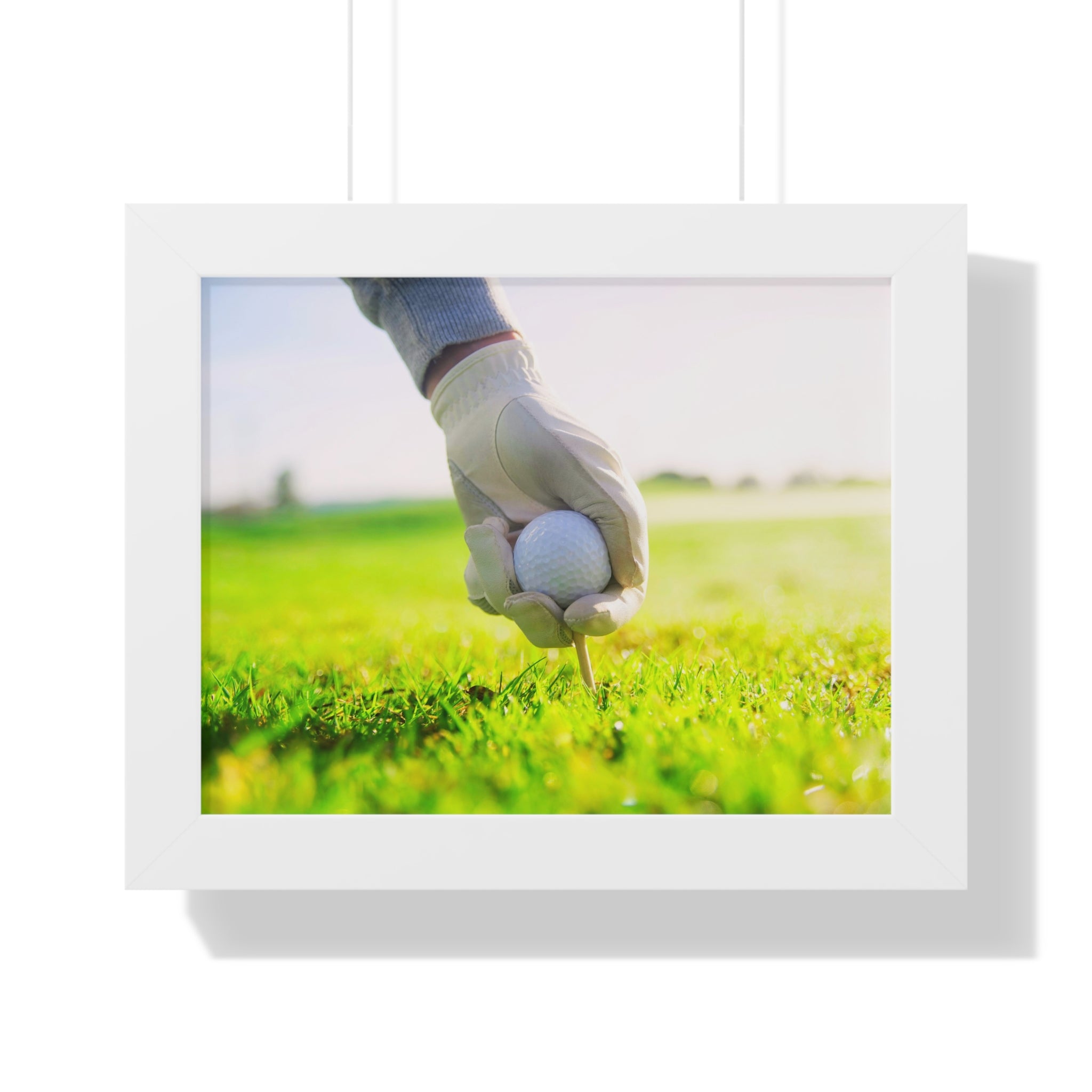 "Teeing Off" - Golf Wall Art