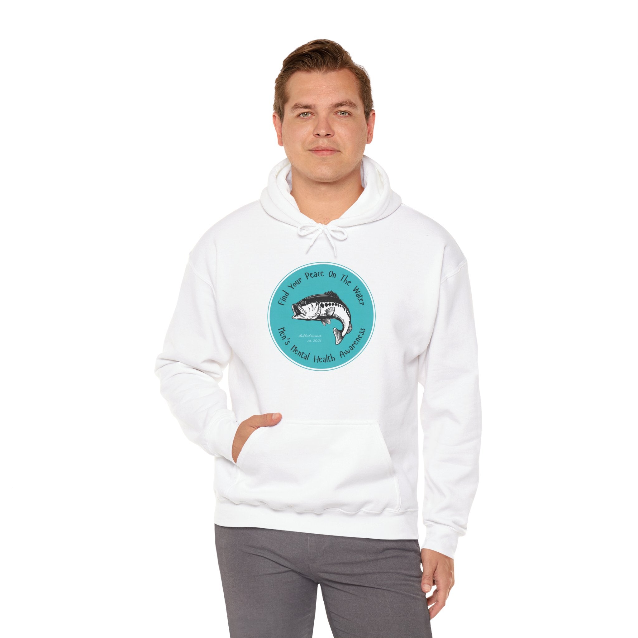 "Find Your Peace On The Water" - Fishing Hoodie