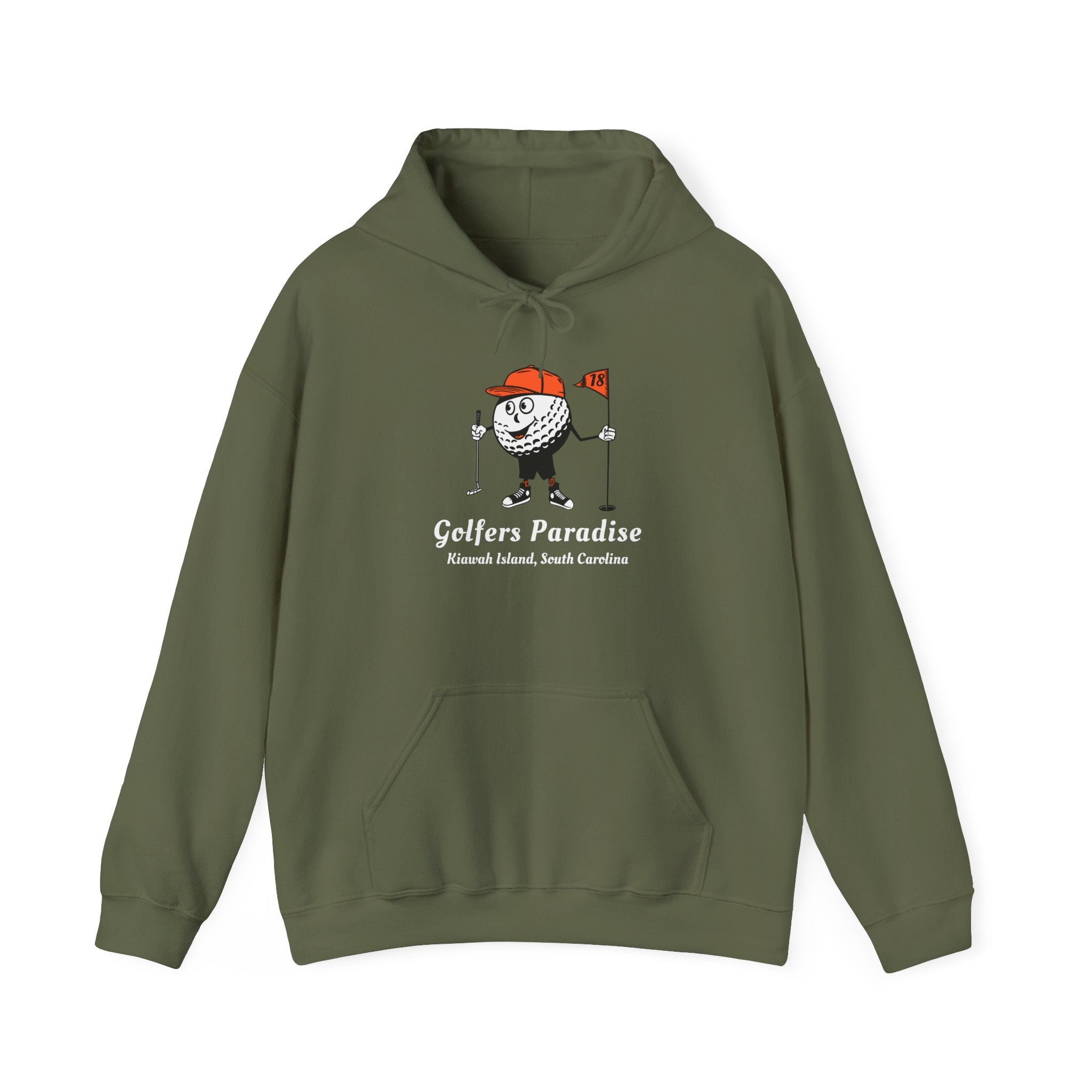 "Kiawah Island, South Carolina Golf Paradise" - Golf Hoodie
