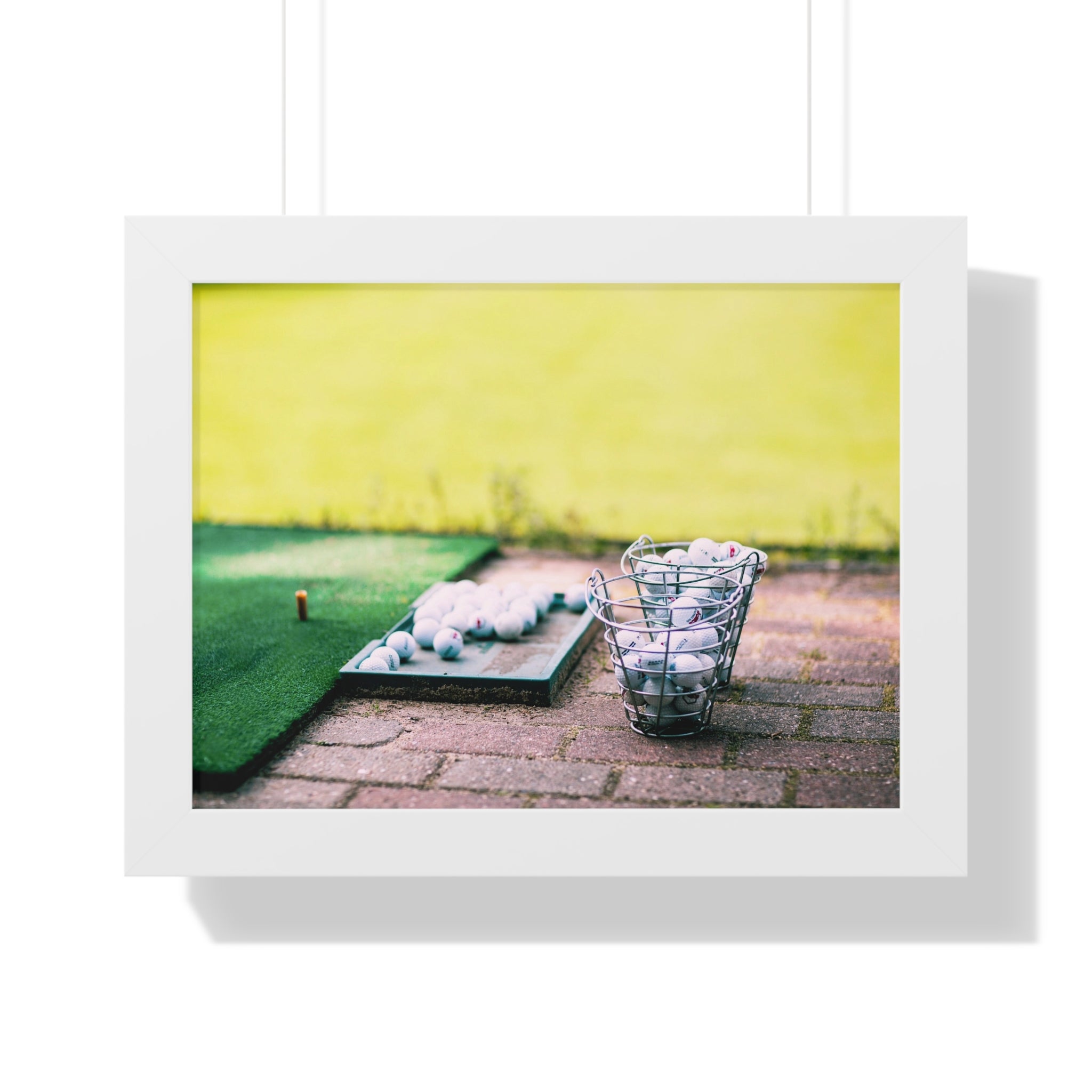 "A Day At The Driving Range" - Golf Wall Art