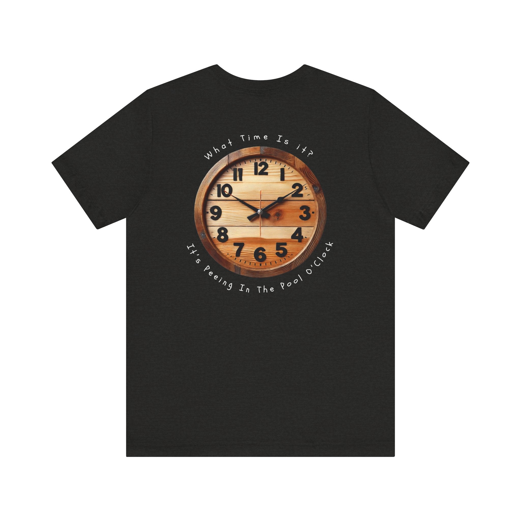 "It's Peeing In The Pool O'Clock" - Funny Pool Shirts