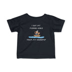 I Got My Fishing Genes From My Grandpop | Baby Fishing Shirts