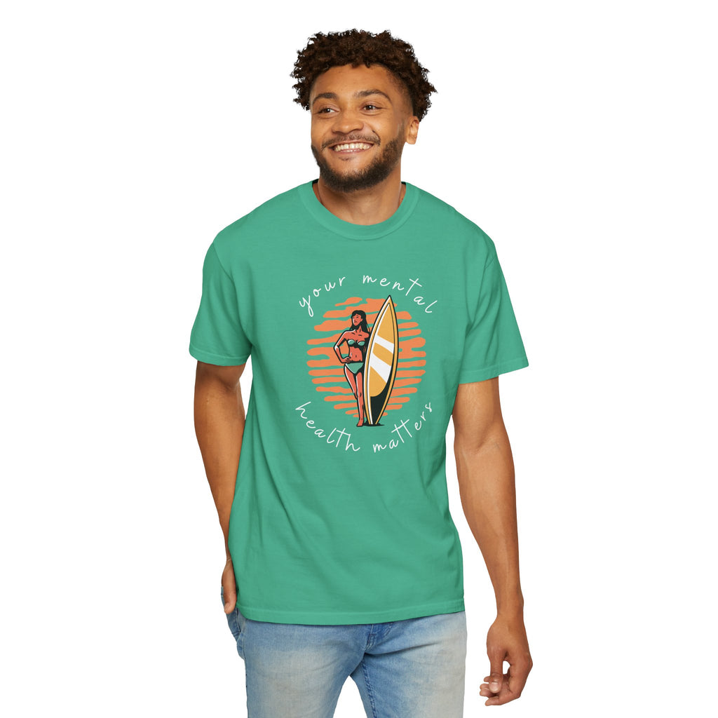 Your Mental Health Matters Shirt, Surfing Theme | Mental Health Shirts