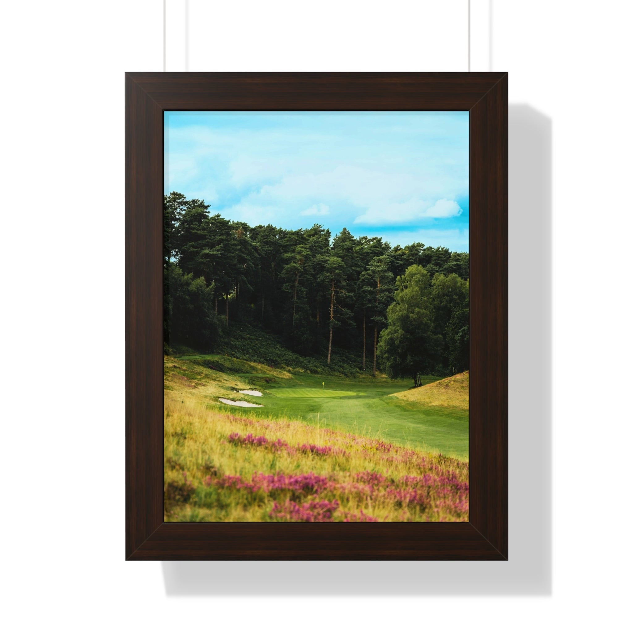 "Scenic Golf Course" - Golf Wall Art