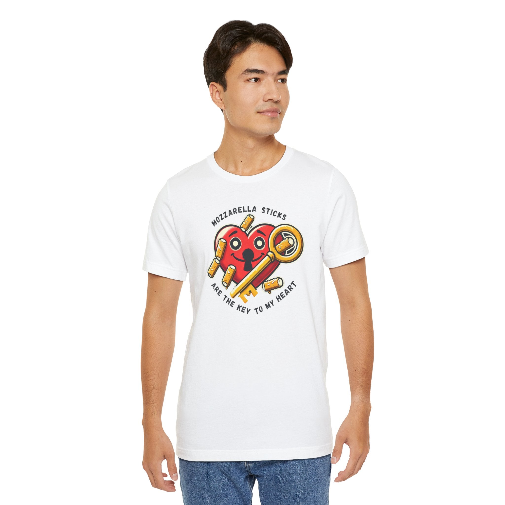 "Mozzarella Sticks Are The Key To My Heart" - Mozzarella Sticks Shirt