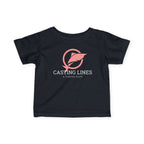 "Casting Lines And Taking Naps" Infant Fishing Shirt