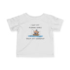 I Got My Fishing Genes From My Grandpop | Baby Fishing Shirts