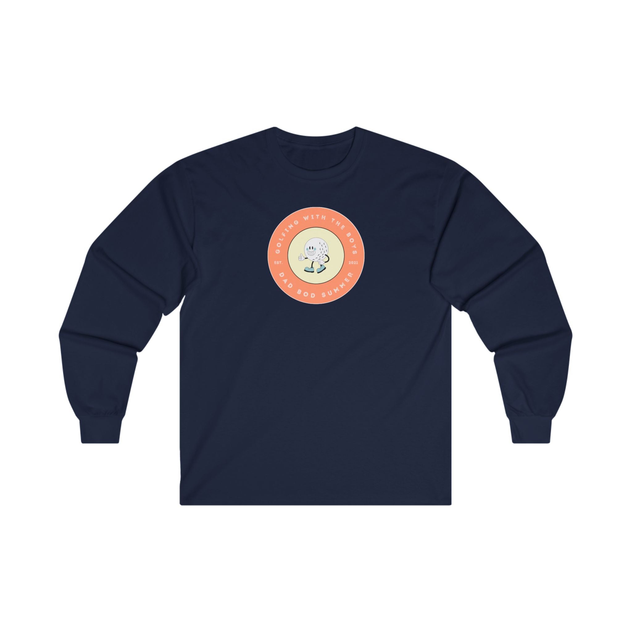 "Golfing With The Boys" - Long Sleeve Golf Shirt