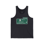 "Wildwood Exit Sign" - Beach Tank Tops