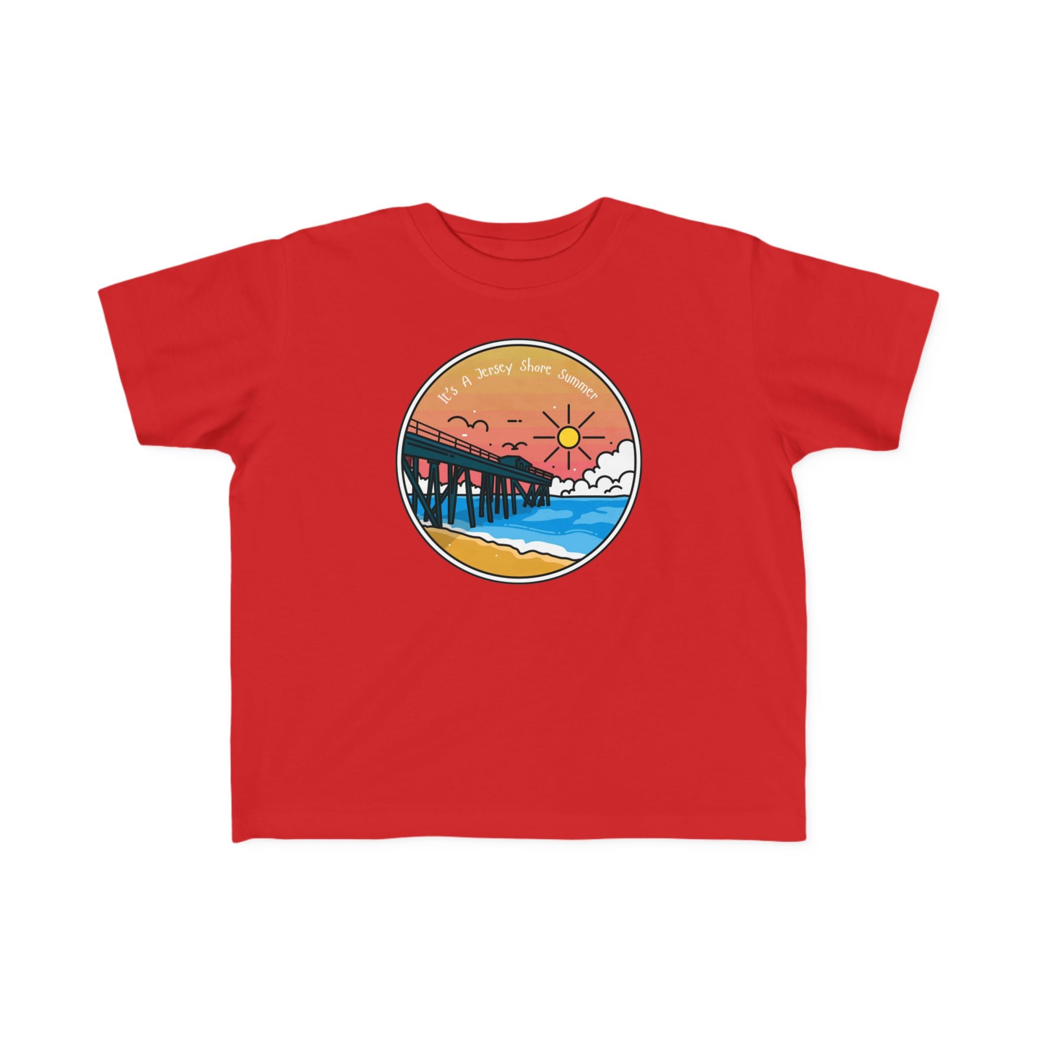 "It's A Jersey Shore Summer" - Toddler Beach Shirts