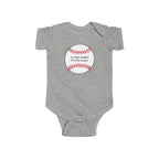 "My Mom Peaked in Little League" - Baseball Onesie