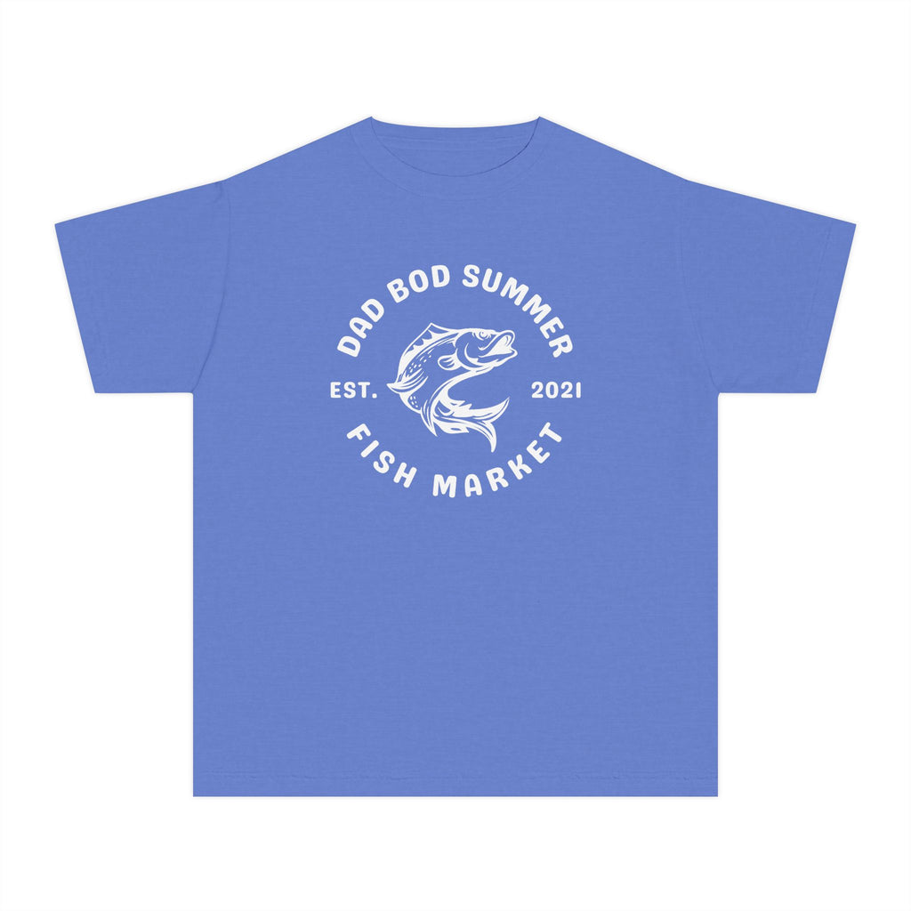 Dad Bod Summer Fish Market | Kids Fishing Shirt